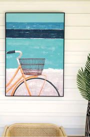 Oil Painting - Bicycle 28.5" X 40"T