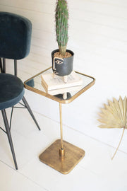 Accent Cocktail Table With Mirror Top