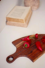 HANGING ACACIA WOOD CUTTING BOARDS