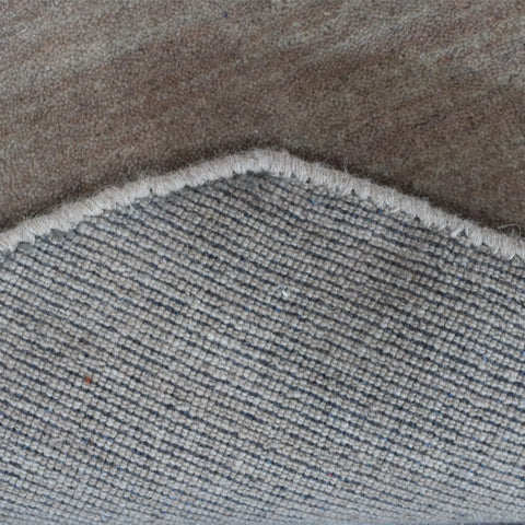 Rugsotic Carpets Hand Knotted Loom Wool Octagon Area Rug Solid