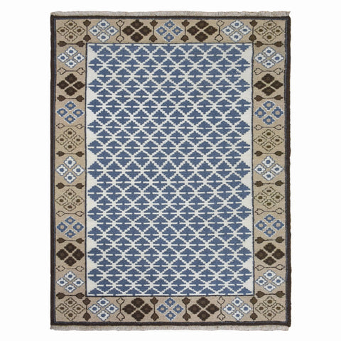 Rugsotic Carpets Hand Knotted Sumak Wool Area Rug Oriental