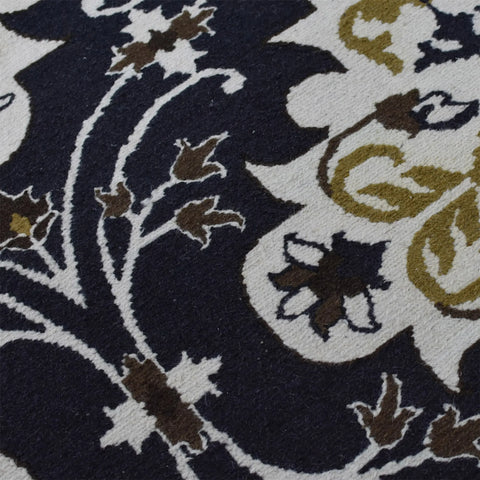 Rugsotic Carpets Hand Knotted Sumak Wool Area Rug Floral