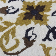 Rugsotic Carpets Hand Knotted Sumak Wool Area Rug Floral