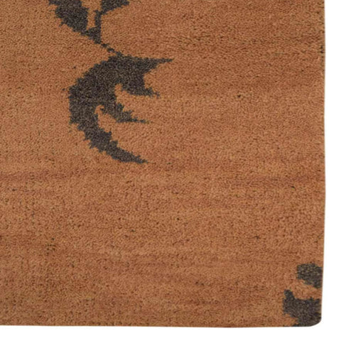 Rugsotic Carpets Hand Knotted Wool 2'6''x10' Runner Area Rug Floral