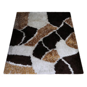 Rugsotic Carpets Hand Tufted Shag Polyester Area Rug Abstract