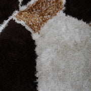 Rugsotic Carpets Hand Tufted Shag Polyester Area Rug Abstract