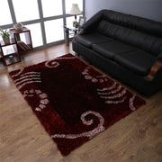 Rugsotic Carpets Hand Tufted Shag Polyester Area Rug Contemporary