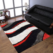 Rugsotic Carpets Hand Tufted Shag Polyester Area Rug Contemporary