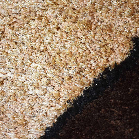 Rugsotic Carpets Hand Tufted Shag Polyester Area Rug Contemporary