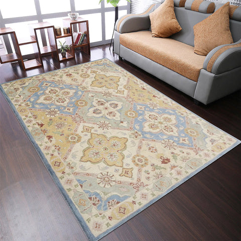 Rugsotic Carpets Hand Tufted Wool Area Rug Oriental