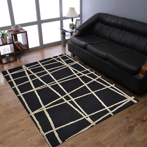 Rugsotic Carpets Hand Tufted Wool Area Rug Contemporary