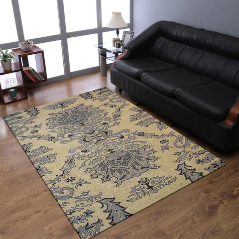 Rugsotic Carpets Hand Tufted Wool Area Rug Oriental