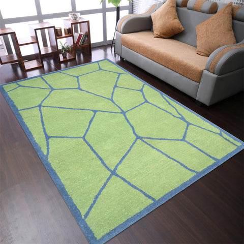 Rugsotic Carpets Hand Tufted Wool Area Rug Contemporary