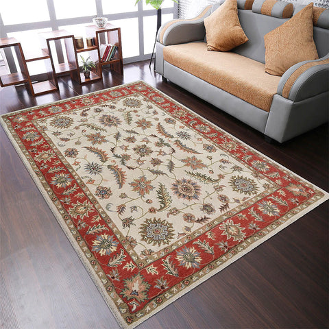 Rugsotic Carpets Hand Tufted Wool Area Rug Oriental