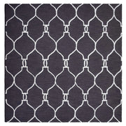 Rugsotic Carpets Hand Tufted Wool Square Area Rug Geometric