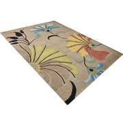 Rugsotic Carpets Hand Tufted Wool Wool Area Rug Floral