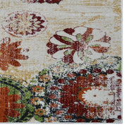 Rugsotic Carpets Machine Woven Heatset Polypropylene Area Rug Floral