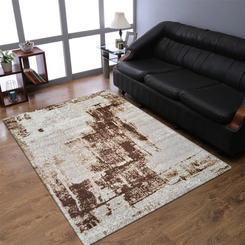 Rugsotic Carpets Machine Woven Heatset Polypropylene Area Rug Abstract