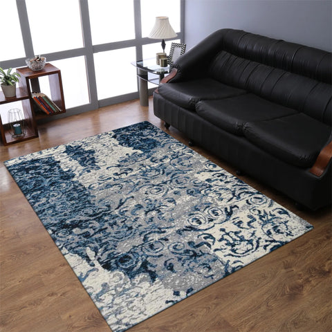 Rugsotic Carpets Machine Woven Heatset Polypropylene Area Rug Abstract