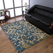 Rugsotic Carpets Machine Woven Heatset Polypropylene Area Rug Abstract