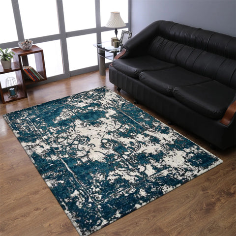 Rugsotic Carpets Machine Woven Heatset Polypropylene Area Rug Abstract