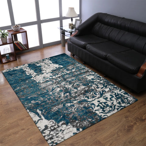 Rugsotic Carpets Machine Woven Heatset Polypropylene Area Rug Abstract
