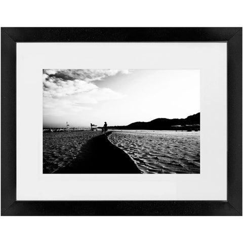 11 Walk the Line Framed Print