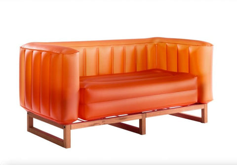 YOMI SOFA EKO WITH LIGHTING WOOD Frame