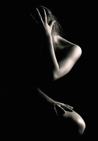 Erotica Touch Glass Wall Art