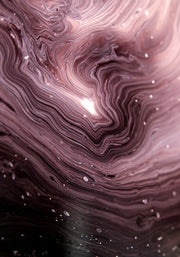 Universe Marble Glass Wall Art