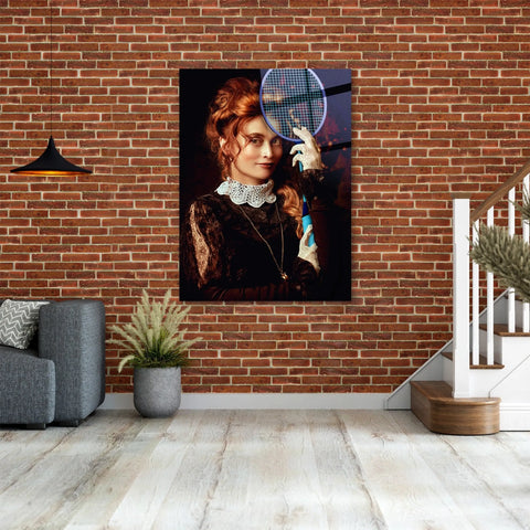 Victorian Tennis Glass Wall Art