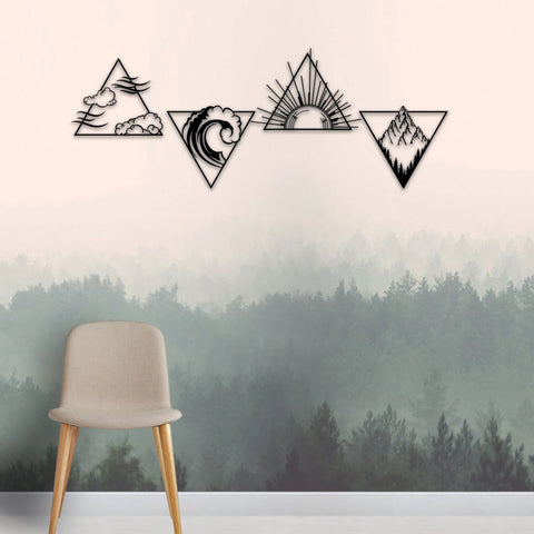 5a Nature Metal Wall Art