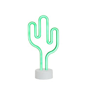 Cactus LED Neon Desk Lamp