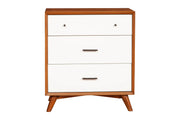 Flynn 3 Drawer Two Tone Small Chest