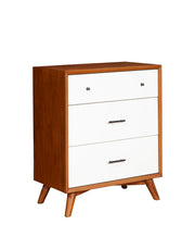 Flynn 3 Drawer Two Tone Small Chest