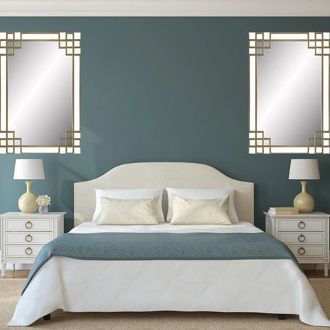 Elegant Overlay Wall Mirror