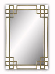 Elegant Overlay Wall Mirror