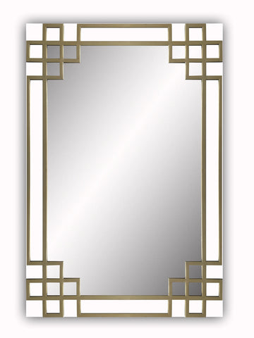 Elegant Overlay Wall Mirror