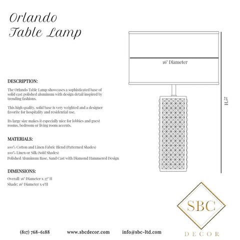 ORLANDO TABLE LAMP