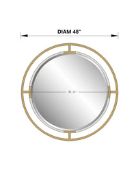 Puccie Openwork Frame Large Dresser Mirror