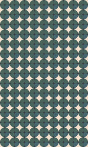 Gemstone' Geometric Non-Slip Indoor/Outdoor Rug - Pack Of: 1