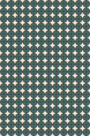 Gemstone' Geometric Non-Slip Indoor/Outdoor Rug - Pack Of: 1