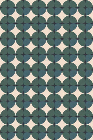 Gemstone' Geometric Non-Slip Indoor/Outdoor Rug - Pack Of: 1