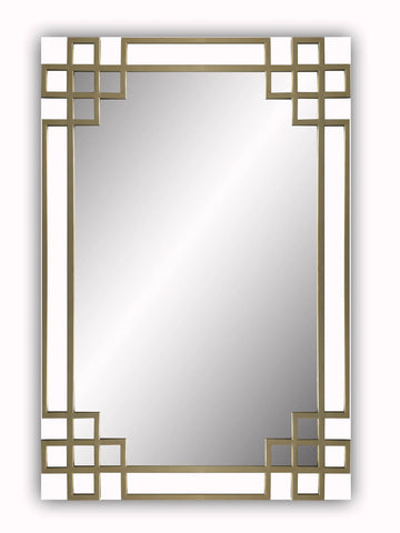 Elegant Overlay Wall Mirror