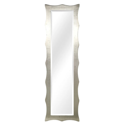 Harmony Scalloped Gold Leaf Full Length Mirror