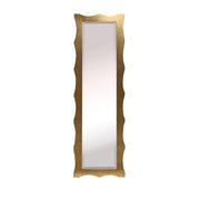 Harmony Scalloped Gold Leaf Full Length Mirror
