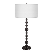 Nashville Bronze Buffet Lamp - Solid Shade Options