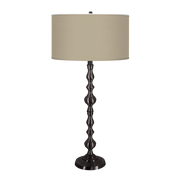 Nashville Bronze Buffet Lamp - Solid Shade Options