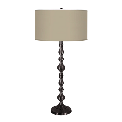 Nashville Bronze Buffet Lamp - Solid Shade Options