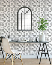 Arched Window Pane Mirror